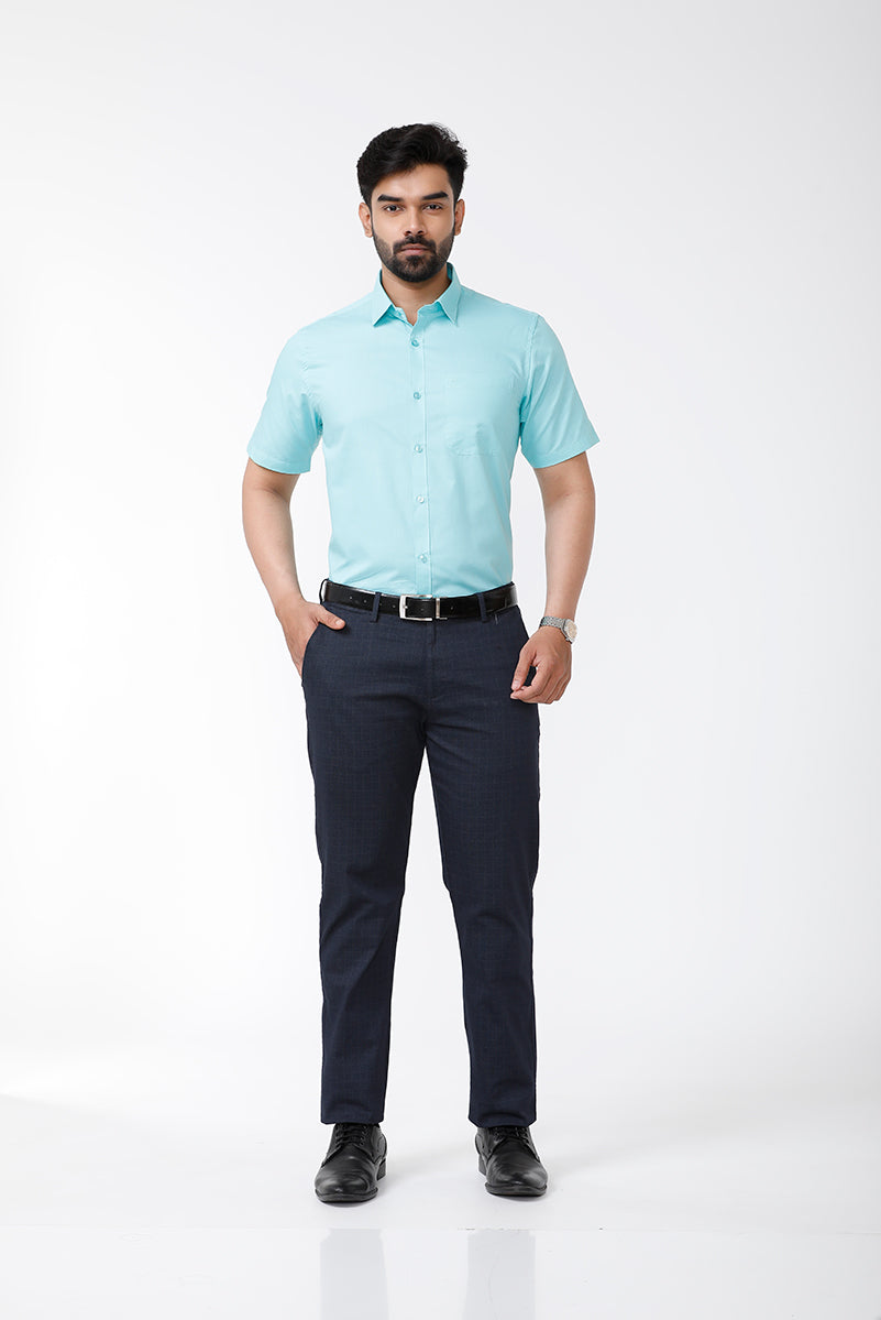 Slimmy Chino Tap. Luxe Performance Sateen Naval Blue - Chino Pant | 7 For  All Mankind